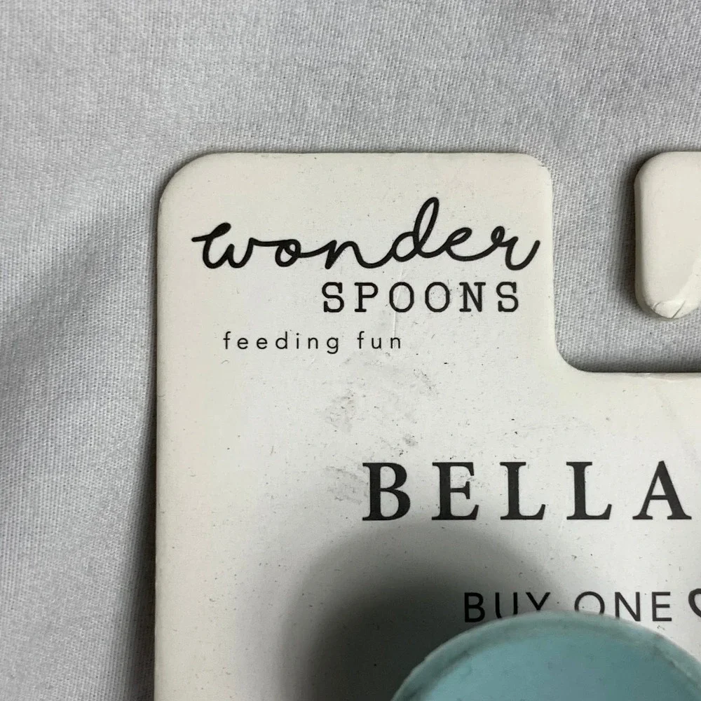 Bella Tunno Wonder Spoons Set 2‎ Silicone Feeding Baby Toddler BPA Free